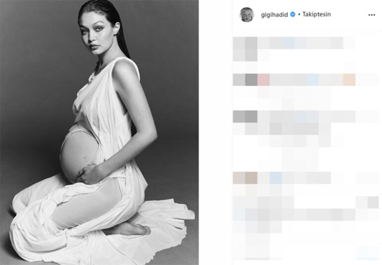 Gigi Hadid kızına kavuşmak için gün sayıyor