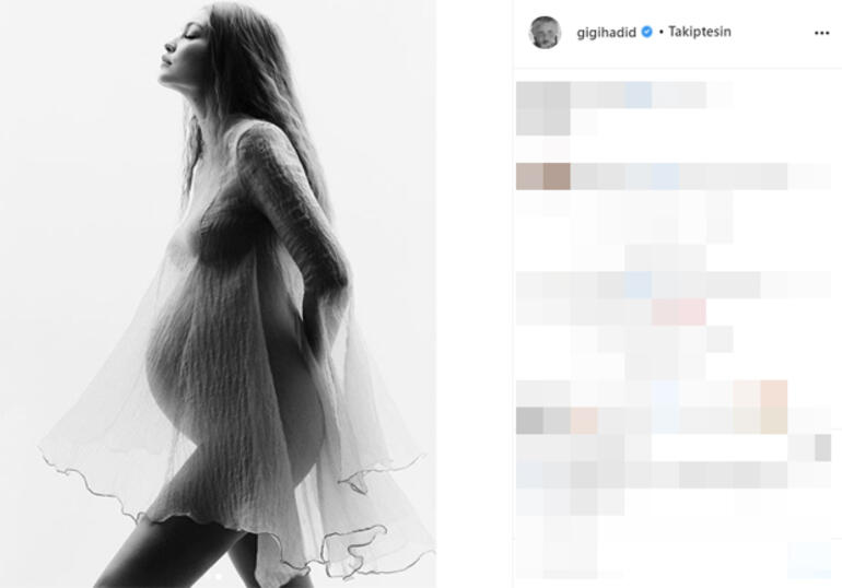 Gigi Hadid kızına kavuşmak için gün sayıyor