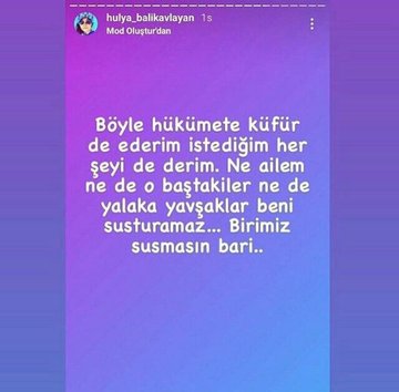 İçişleri Bakanı Soylu'ya küfür eden Hülya Balıkavlayan gözaltına alındı!