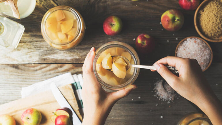 Elma sirkesi nasıl yapılır? Elma sirkesi yapımı 