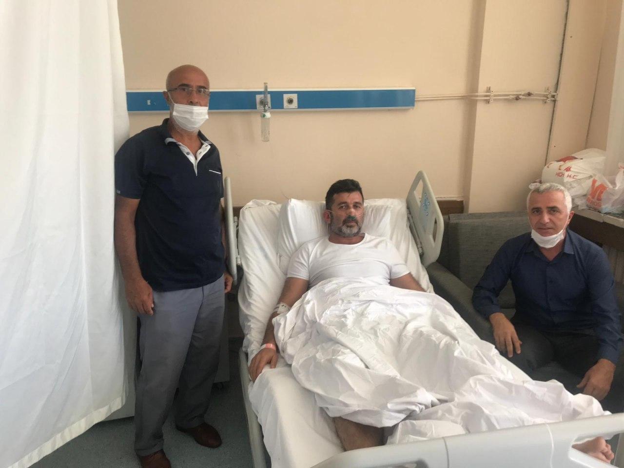 Pendik’in başarılı iş insanı Murat Şahin hastaneye kaldırıldı!