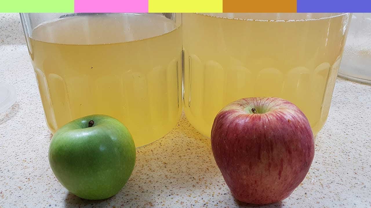 Elma sirkesi nasıl yapılır? Elma sirkesi yapımı 