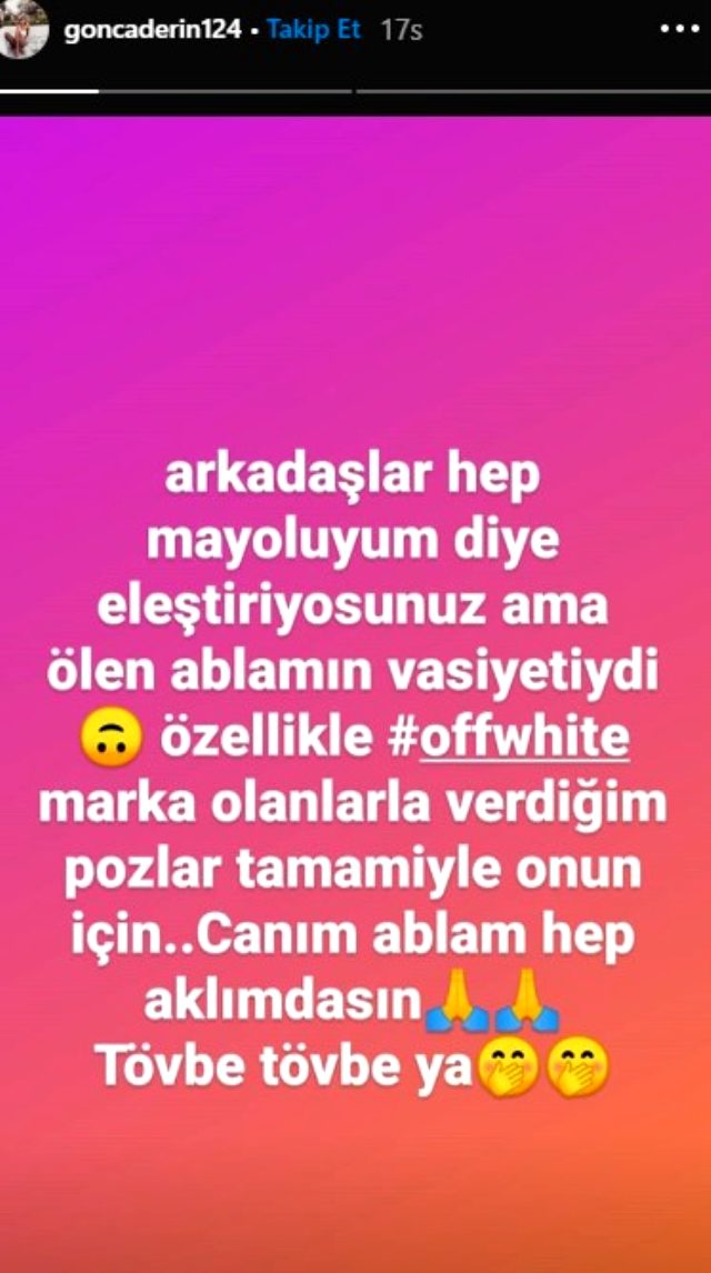 Gonca Derin'den Ebru Şallı'ya sert sözler: Bunu çocuğa bağlamasın!