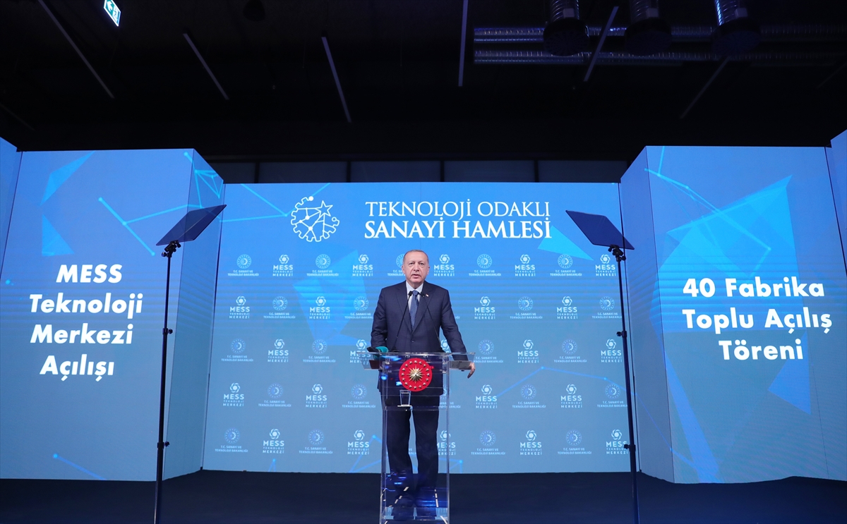 Erdoğan, MESS Teknoloji Merkezi ve 40 Fabrika Açılış Töreni'nde konuştu