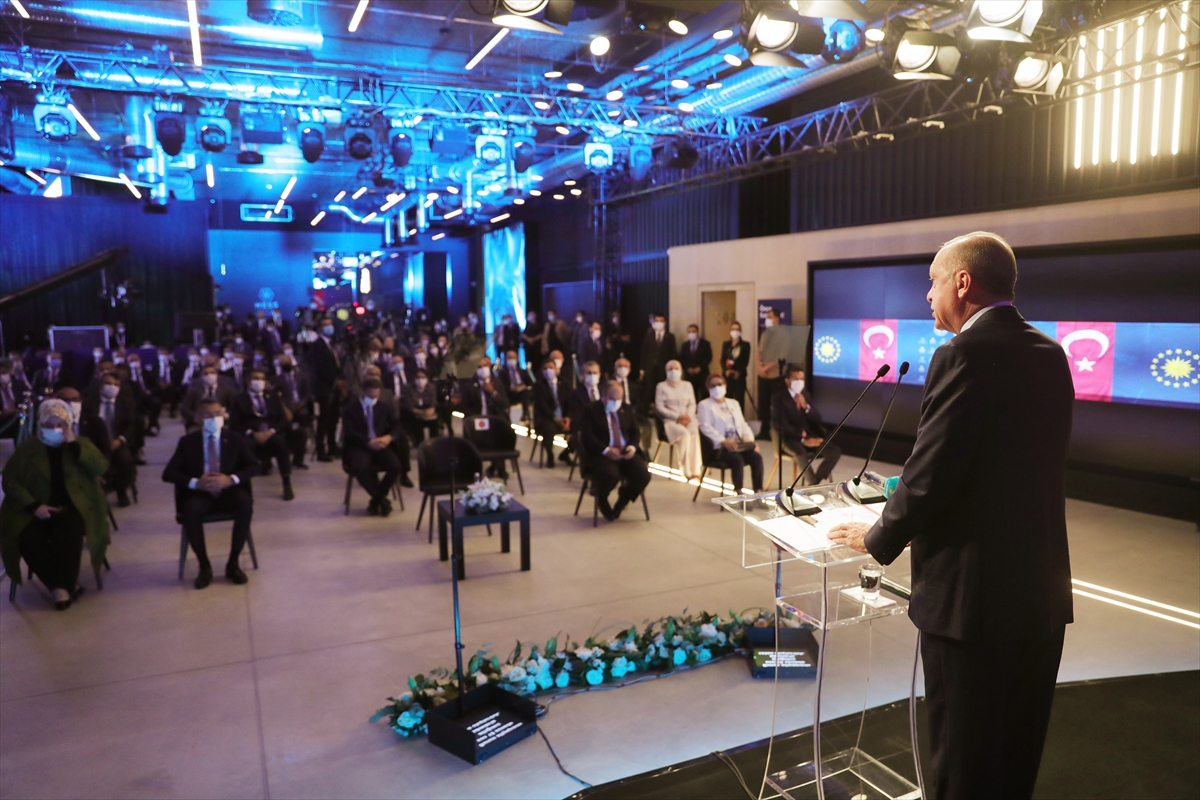 Erdoğan, MESS Teknoloji Merkezi ve 40 Fabrika Açılış Töreni'nde konuştu