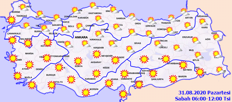 Meteoroloji uyardı! Sıcaklıklar mevsim normallerinin üzerinde seyredecek
