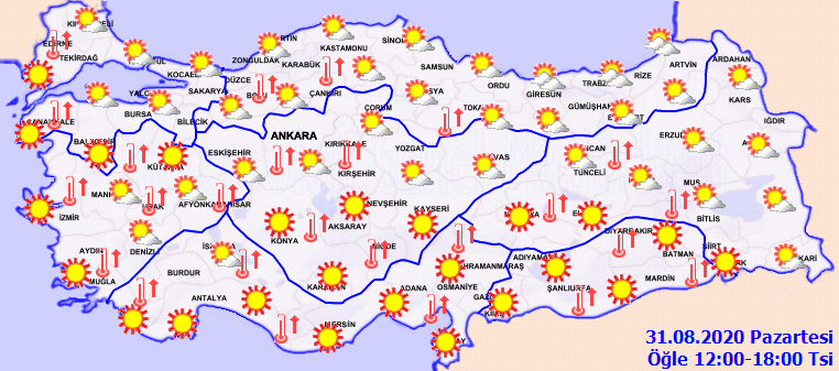 Meteoroloji uyardı! Sıcaklıklar mevsim normallerinin üzerinde seyredecek