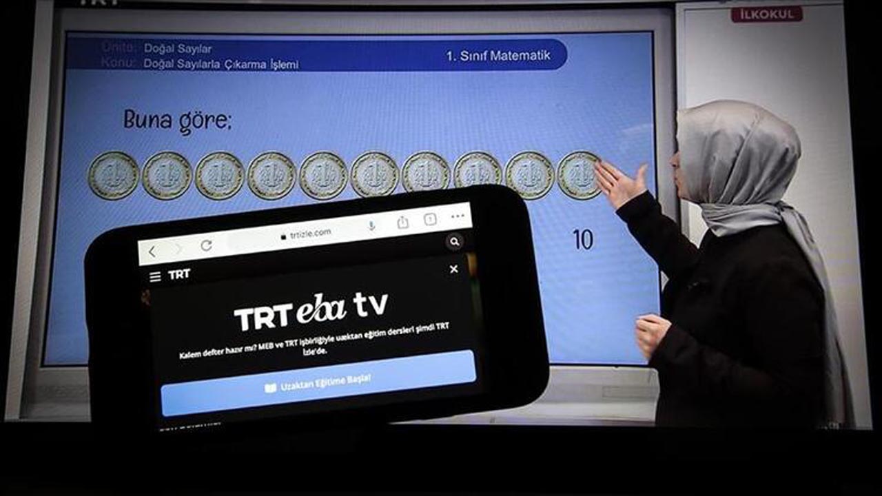 TRT EBA TV ilkokul, ortaokul, lise öğrenci girişi| TRT EBA TV canlı yayın izleme ekranı