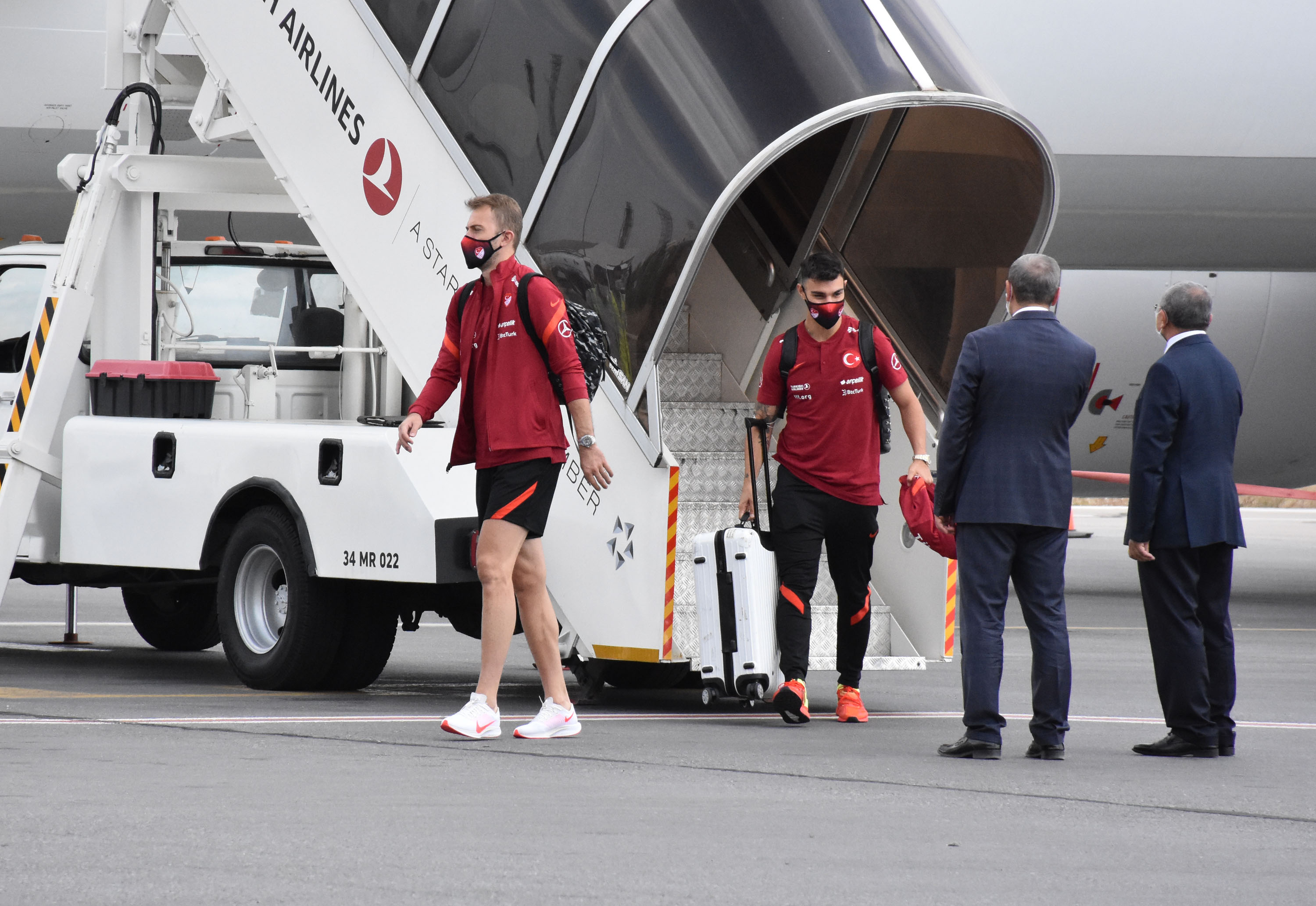 A Milliler, hazırlık maçı için Sivas'a geldi