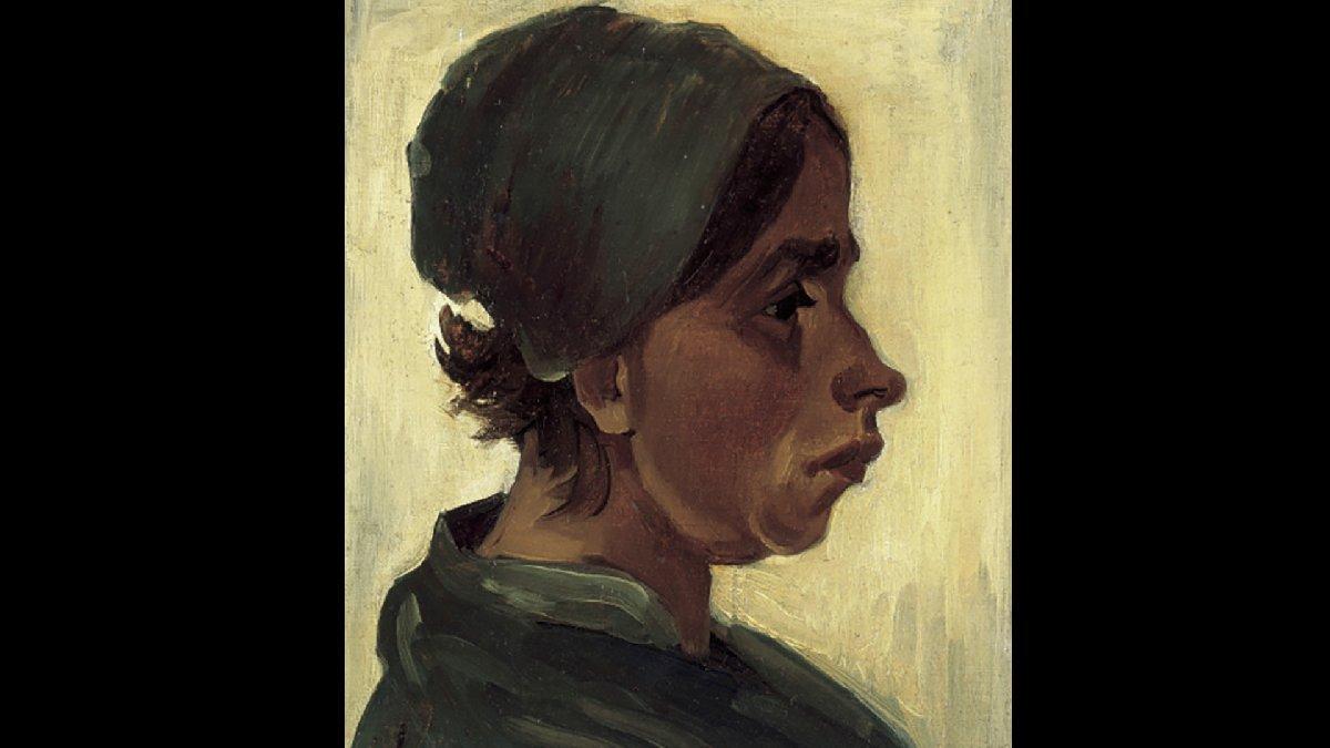Vincent van Gogh'un Kadın Başı tablosu 1,6 milyon euro'ya satıldı