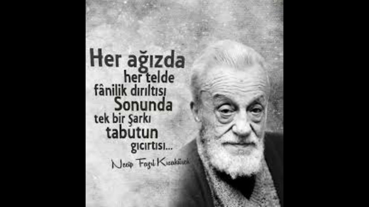 NFK | Necip Fazıl Kısakürek şiirleri 