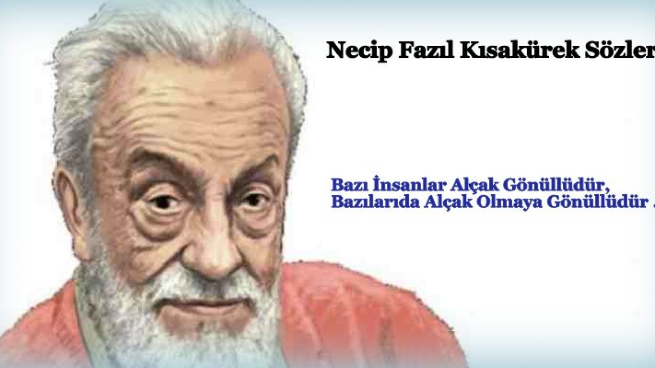 NFK | Necip Fazıl Kısakürek şiirleri 