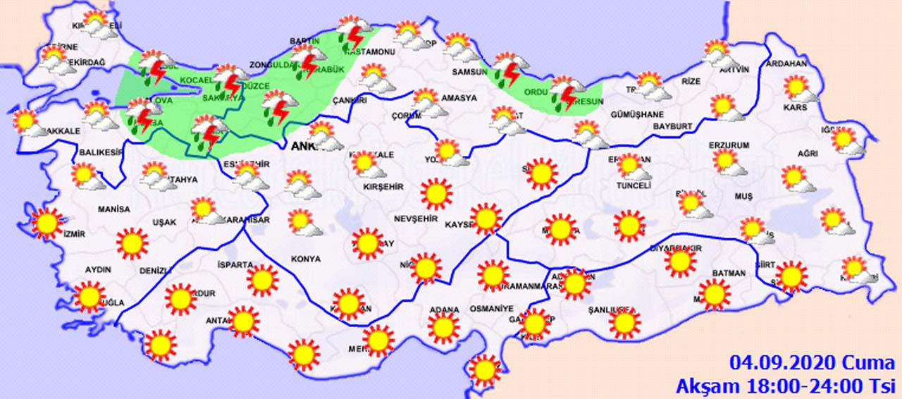 Şemsiyesiz dışarı çıkmayın! O illerimizde sağanak yağış etkili olacak