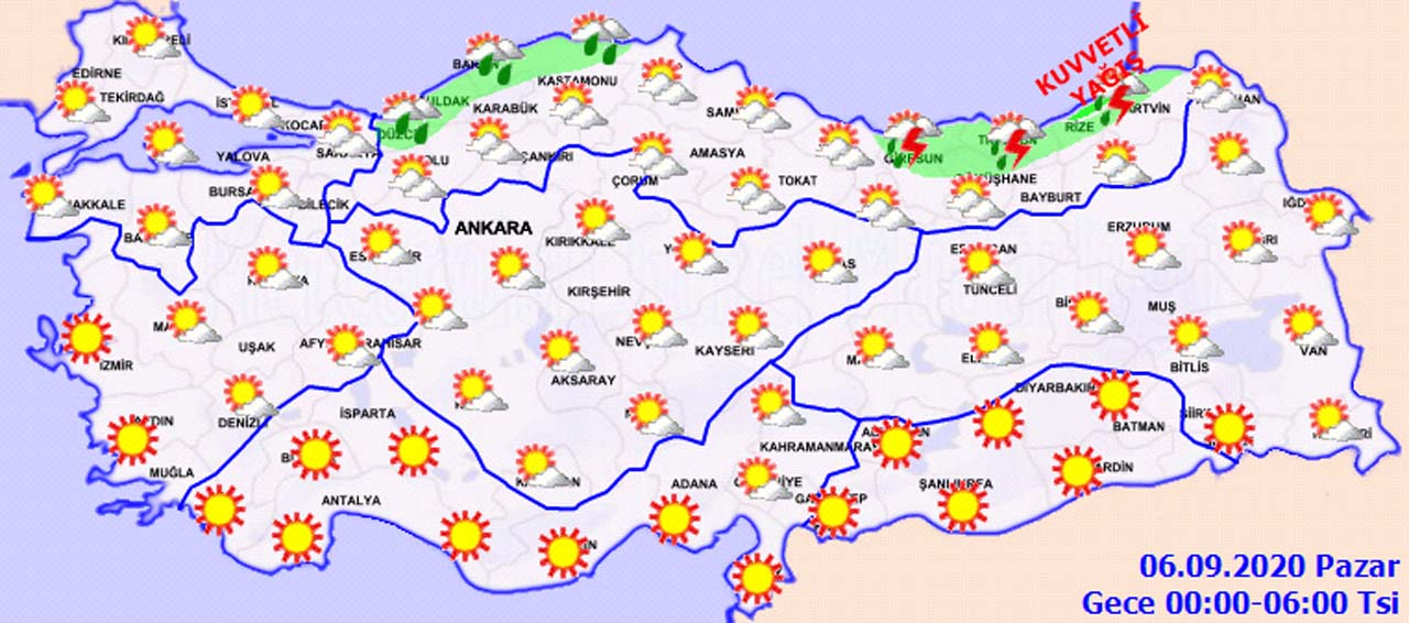 Meteoroloji açıkladı! Kuvvetli sağanak yağış geliyor