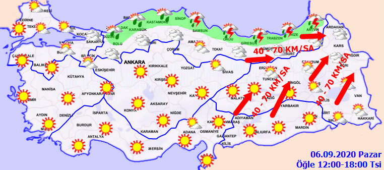 Meteoroloji kritik uyarıyı verdi! O illerimizde şiddetli sağanak yağış görülecek