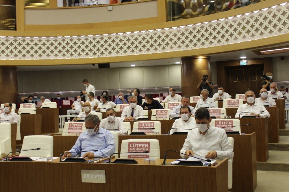 Antalya Büyükşehir Belediyesi'nde eylül ayı toplantısı