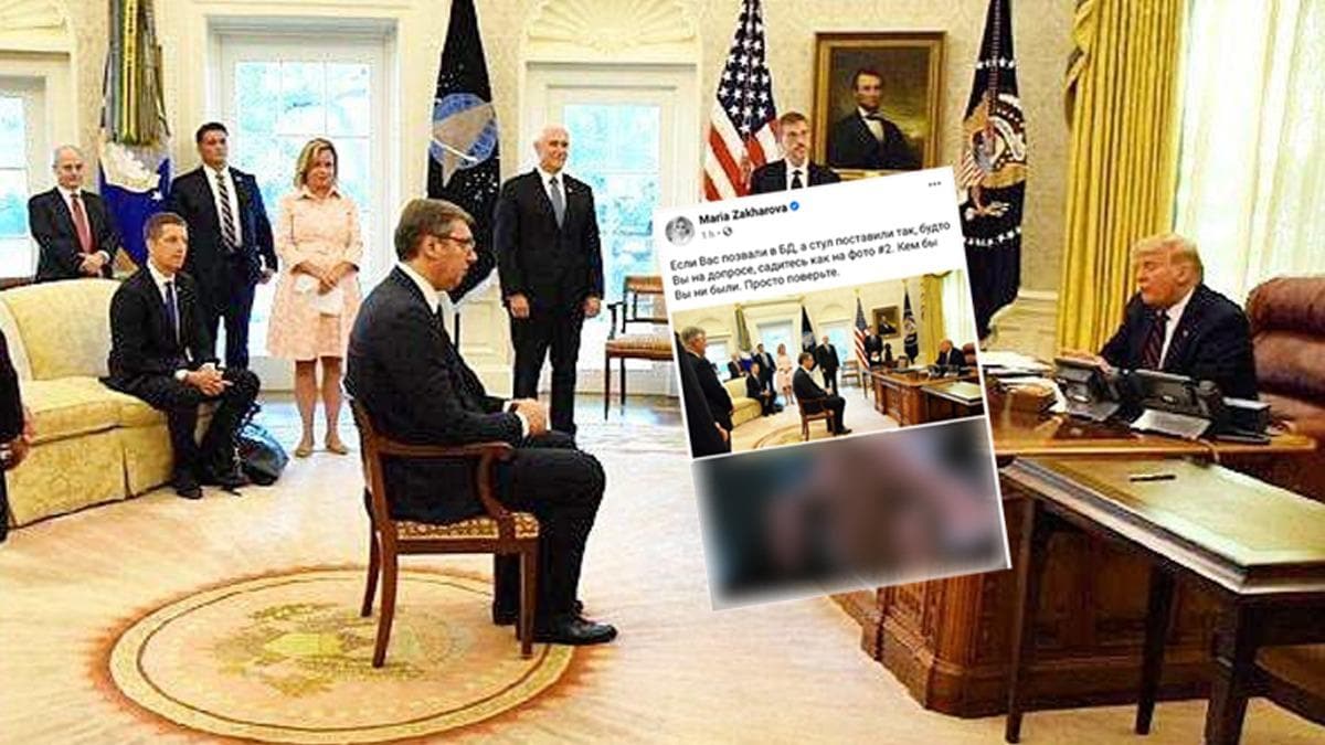 Rus Dışişleri Sözcüsü Zaharova'dan Sırbistan Cumhurbaşkanı Vucici'ye siyaset dersi.