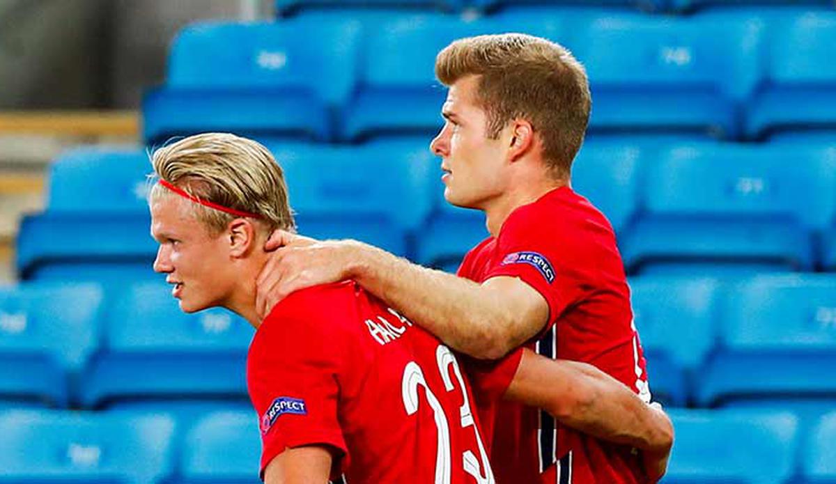 Sörloth, Uluslar Ligi'nde geceye damga vurdu!