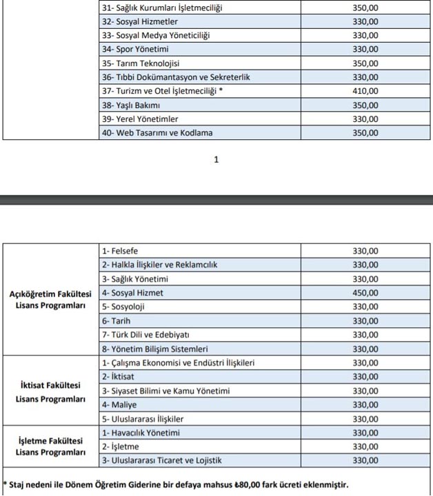 AÖF mazeretli kayıt takvimi 2020 | AÖF Dikey Geçiş başvuru tarihi