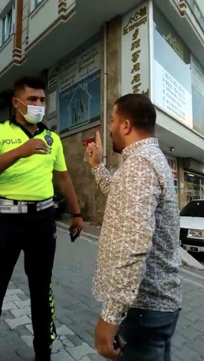 Şehir zorbasından polis memuruna tehdit: En son birinizi öldüreceğim