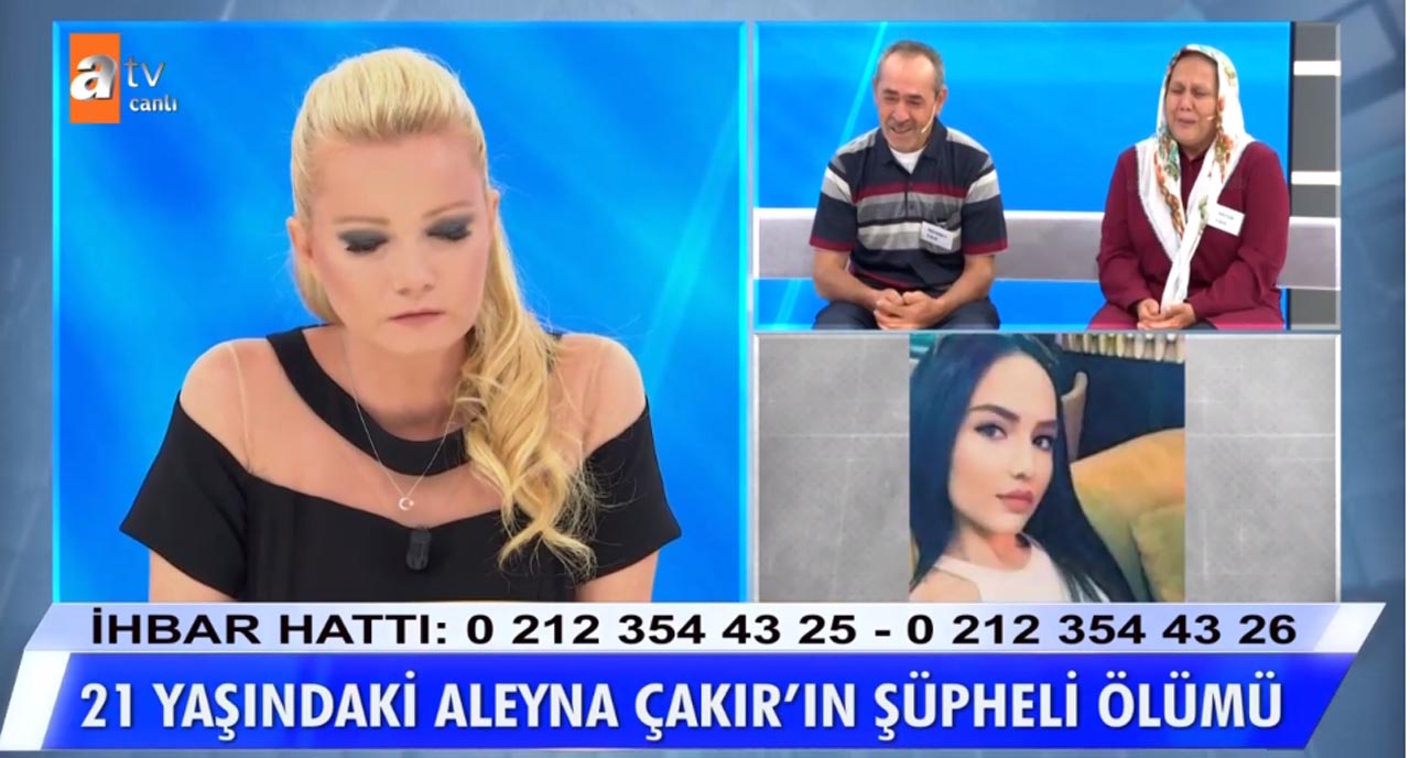Aleyna Çakır'ın ölümüyle ilgili sır perdesi Müge Anlı'da aralanıyor! İntihar süsü mü verildi?
