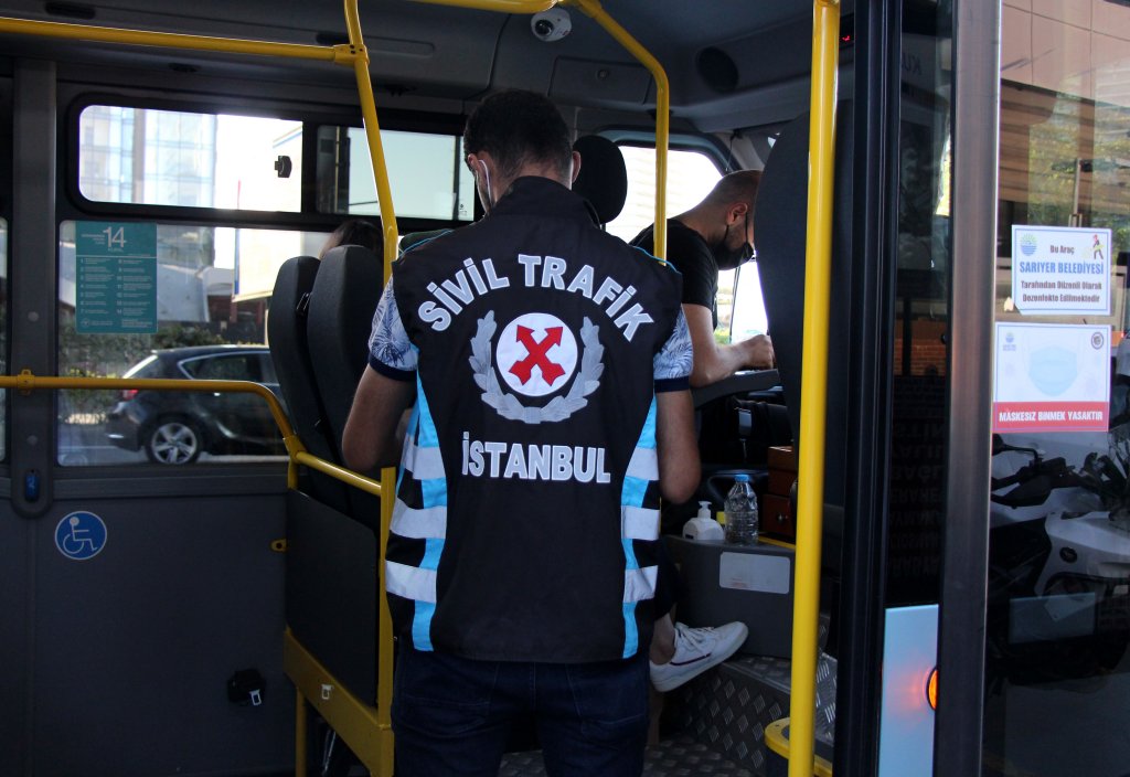 İstanbul toplu taşımalarında sabah denetimi