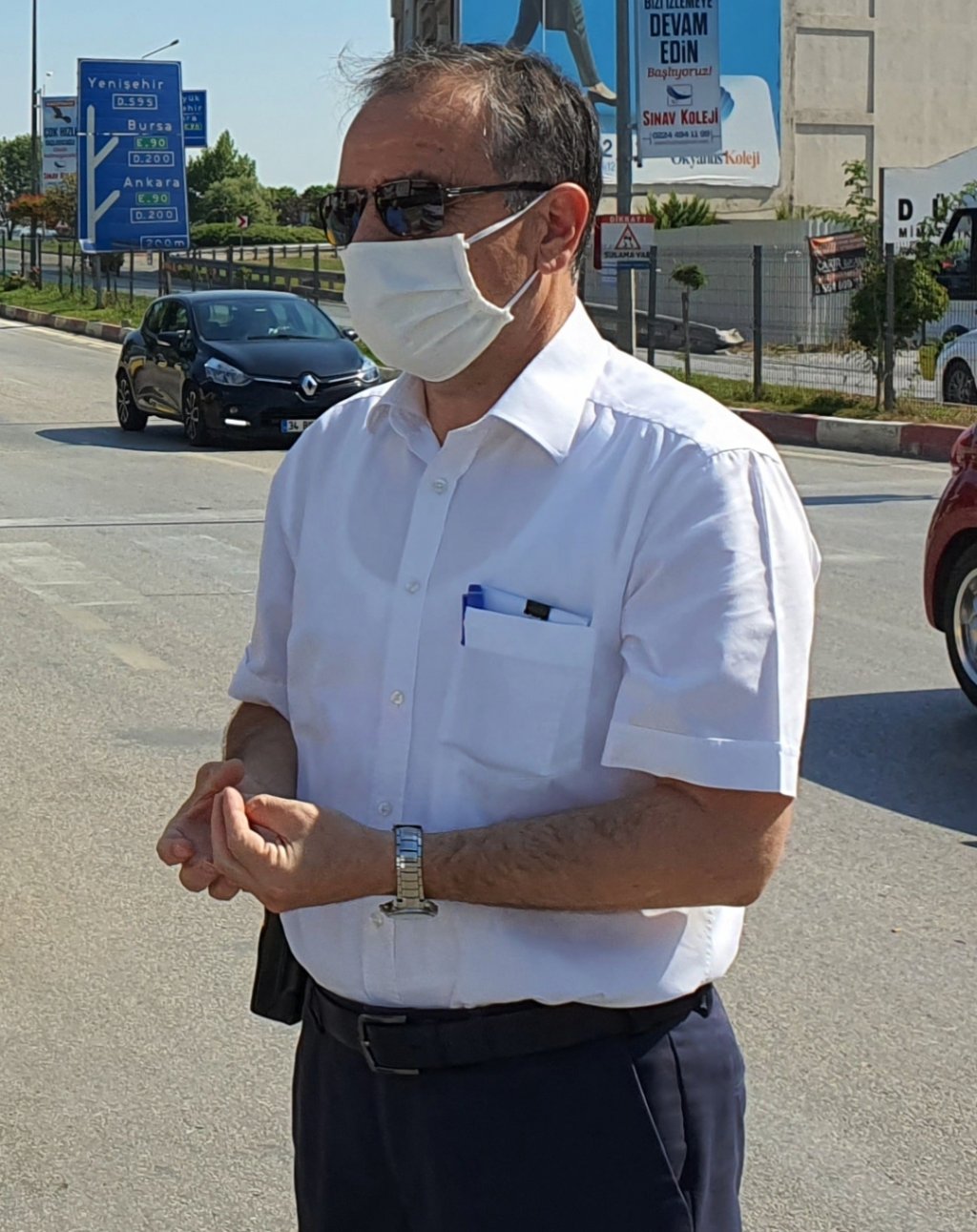 Bursa'da maskesiz polislere ceza yağdı