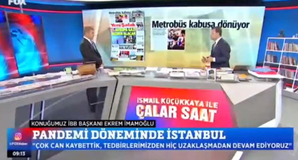 Ekrem İmamoğlu: Toplu taşımada ayakta yolcu almak yasak demek tek başına çözüm değil
