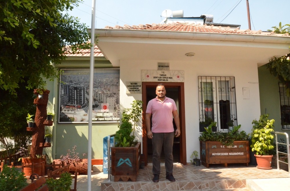 Mersin'de tarihi değeri olan aletler, muhtarlık binasında sergileniyor