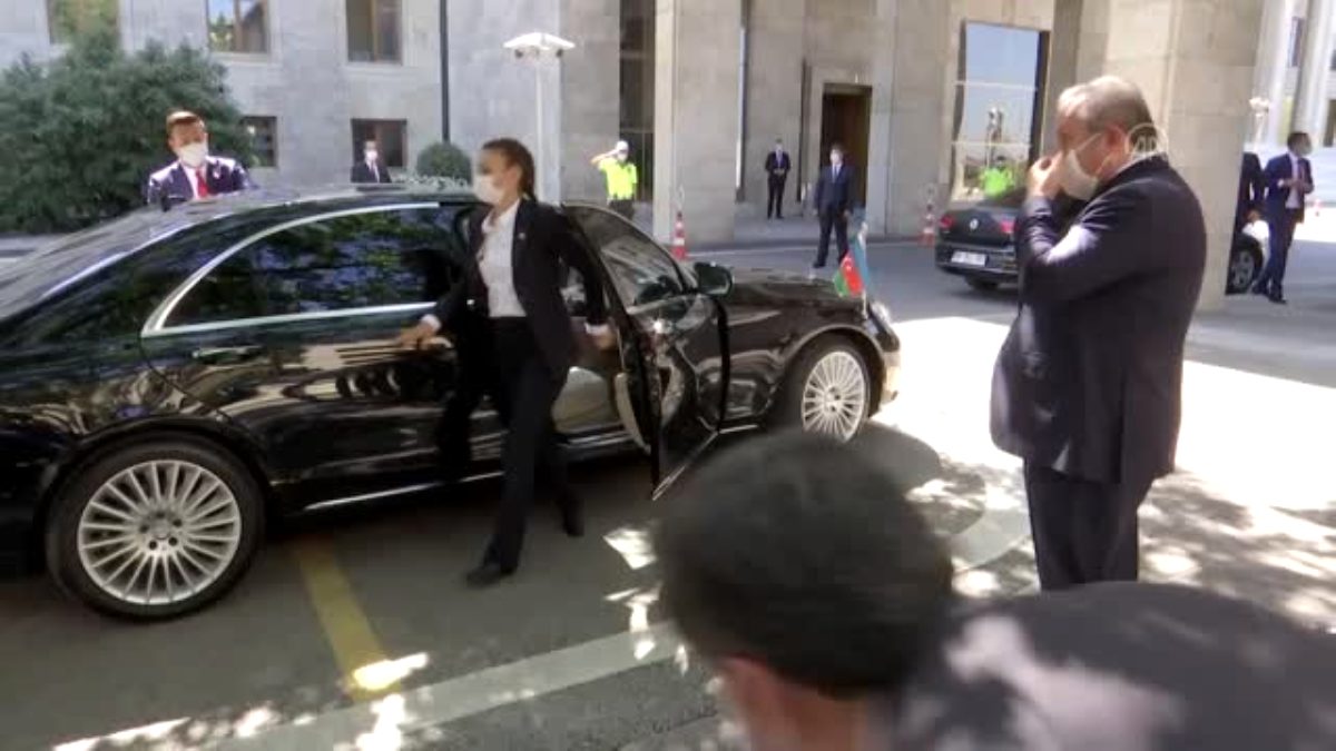 TBMM Başkanı Şentop, Gafarova ile görüştü