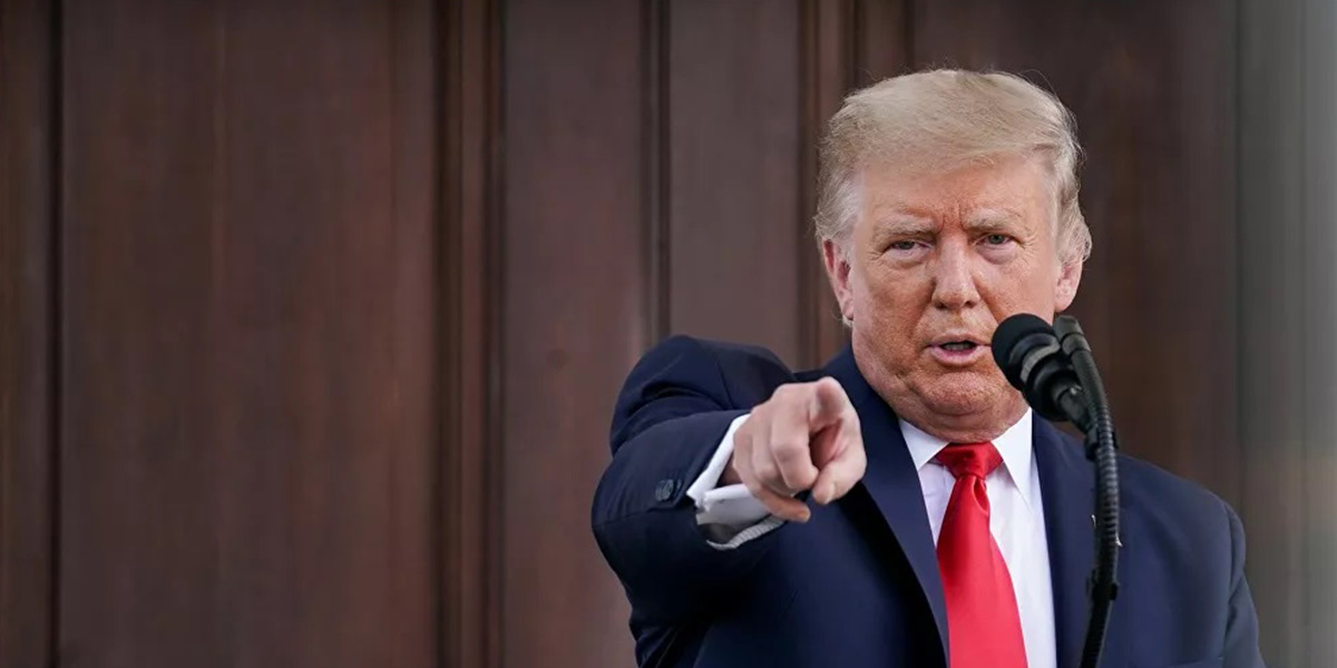 Trump'tan polis aracına düzenlenen saldırıya ilişkin açıklama