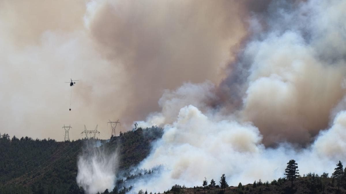 Pozanta yangını kahramanlar sayesinde kontrol altında