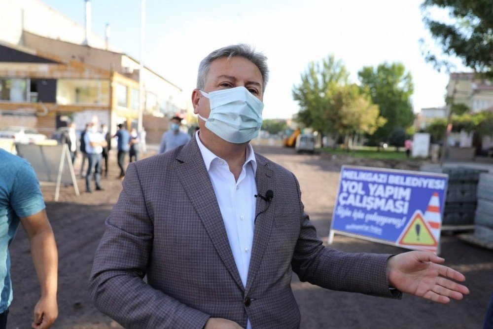 Danişmentgazi'de yol ve çevre düzenlemesi 