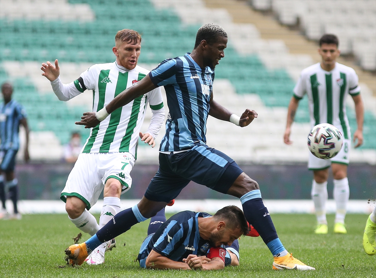 Bursaspor, Adana Demirspor'a evinde mağlup: 1-3