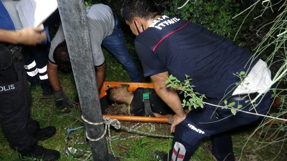 Tuvaletini yapmaya giderken uçurumdan yuvarlandı