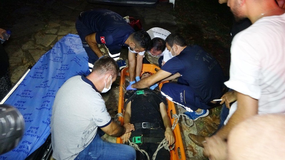 Tuvaletini yapmaya giderken uçurumdan yuvarlandı