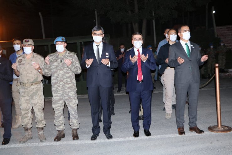 Şehit Astsubay Kıdemli Çavuş Sinan Aktay , törenle memleketine uğurlandı