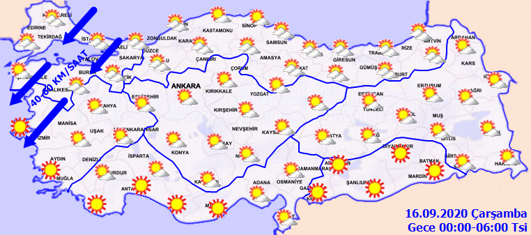 Meteoroloji açıkladı: Kavurucu sıcaklıklar ülke genelinde etkisini sürdürecek