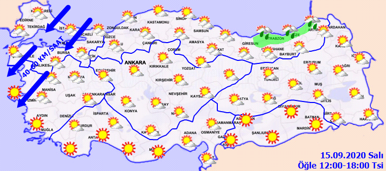 Meteoroloji açıkladı: Kavurucu sıcaklıklar ülke genelinde etkisini sürdürecek