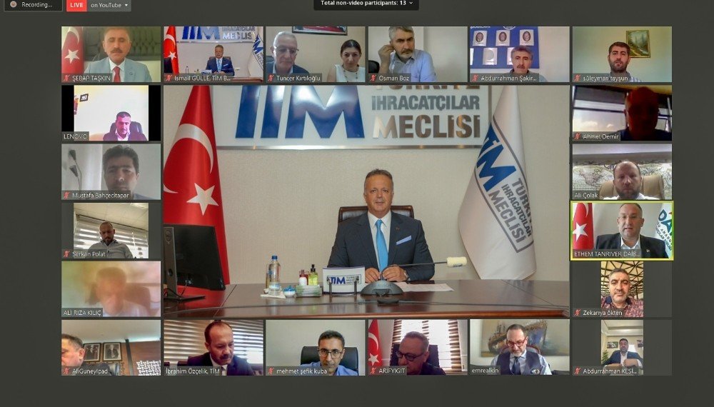 TİM-DAİB istişare toplantısı: İhracat, salgın öncesinin önüne geçti