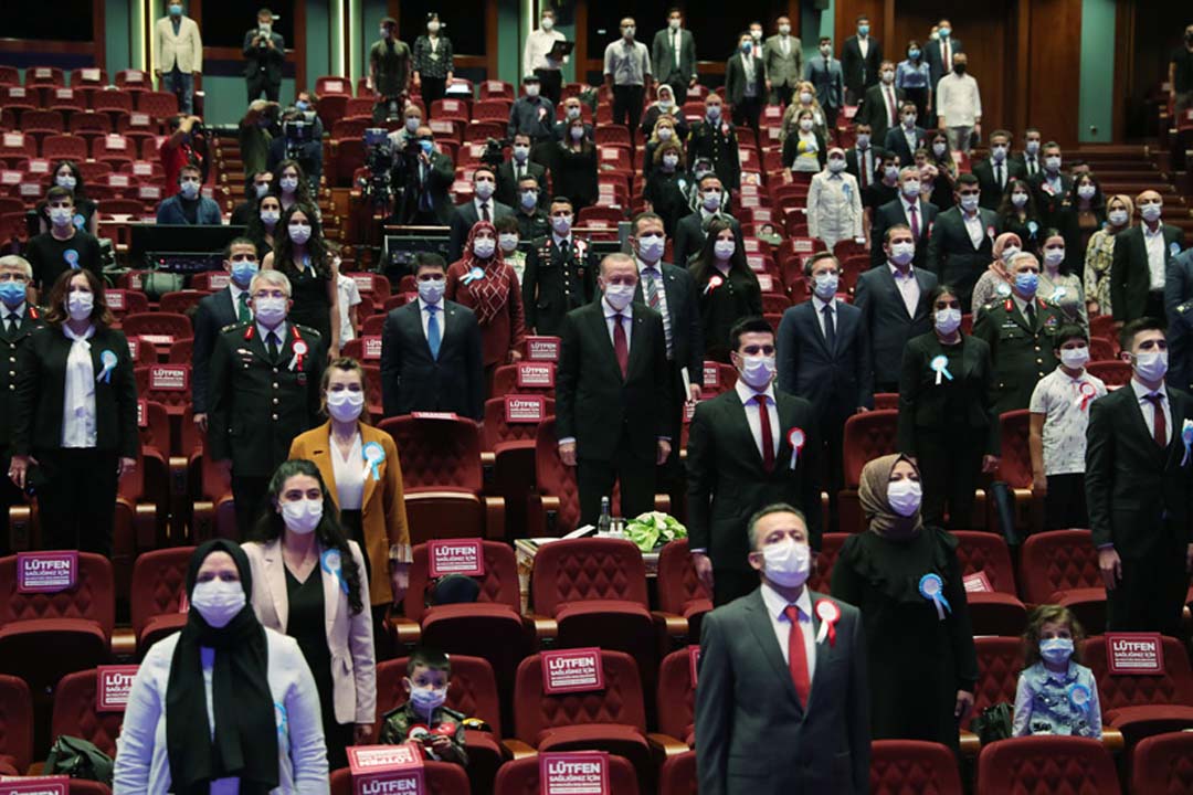 Erdoğan'dan Doğu Akdeniz açıklaması: Türkiye'nin şantaja boyun eğmeyeceği açıktır