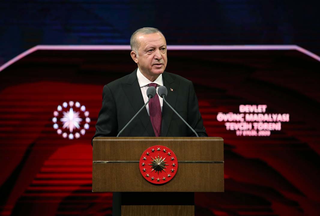 Erdoğan'dan Doğu Akdeniz açıklaması: Türkiye'nin şantaja boyun eğmeyeceği açıktır