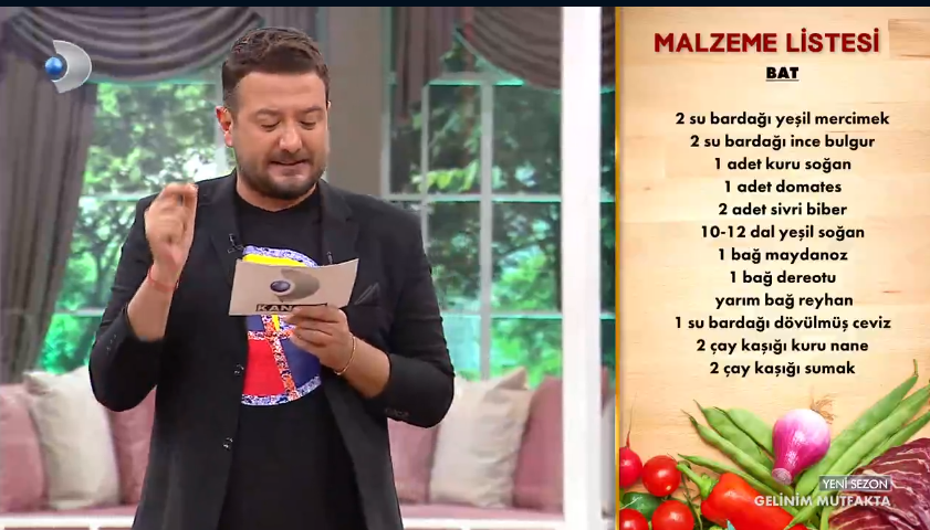 Bat Tokat yemeği nasıl yapılır? Gelinim Mutfakta Bat tarifi ? Bat yemeği malzemeleri