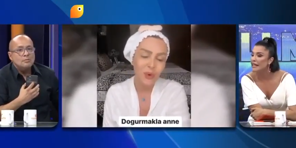 Deniz Akkaya ve Selin Ciğerci arasında çocuk tartışması!