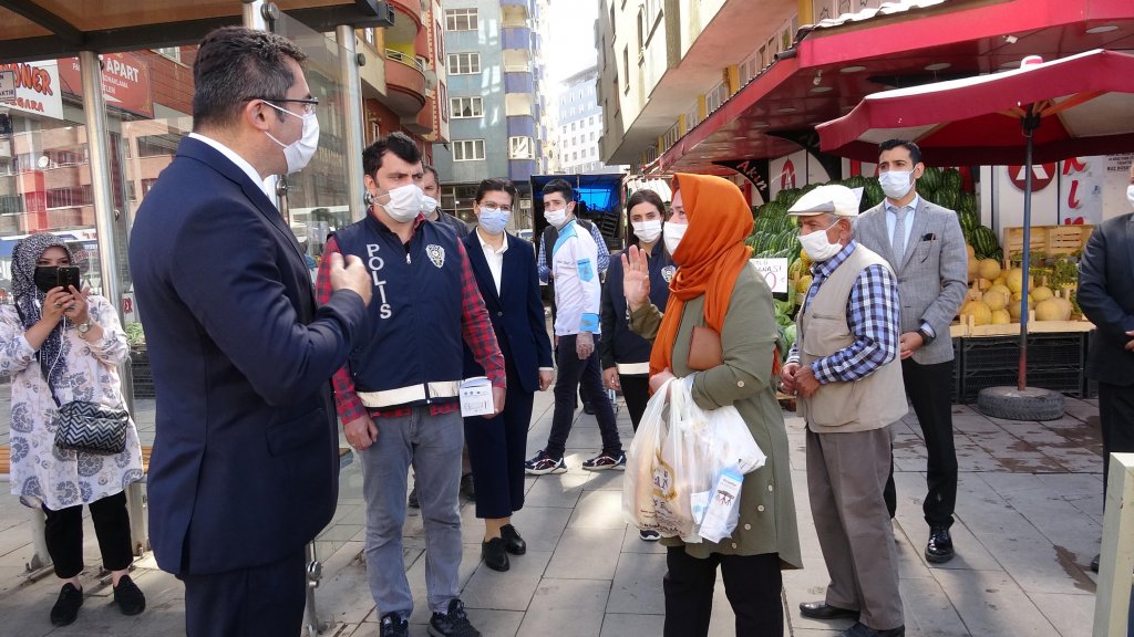 Erzurum Valisi'nden müjde: Virüste artış durdu, inişe geçtik 