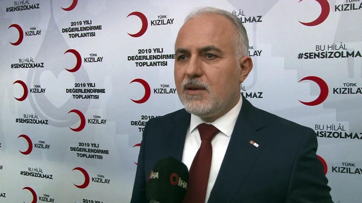 Sağlık çalışanları için Kızılay'a 200 bin dolarlık bağış 