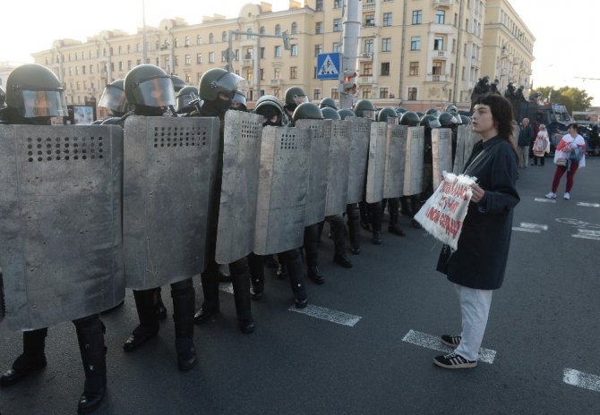 Belarus'ta Devlet Başkanı Alexander Lukaşenko karşıtı protestolar 6. haftasına girdi.