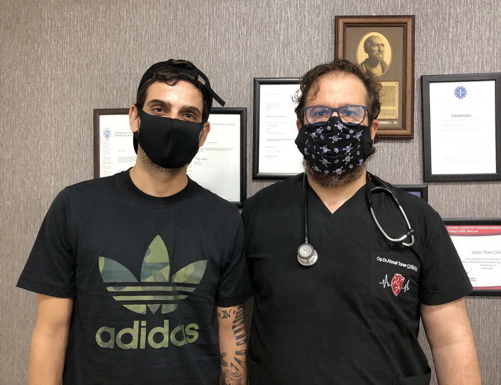 Ölüme beş kala, doktorların çabasıyla kurtuldu