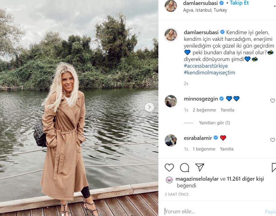 Damla Ersubaşı boşanmanın ardından yaptığı ilk paylaşımla dikkat çekti!