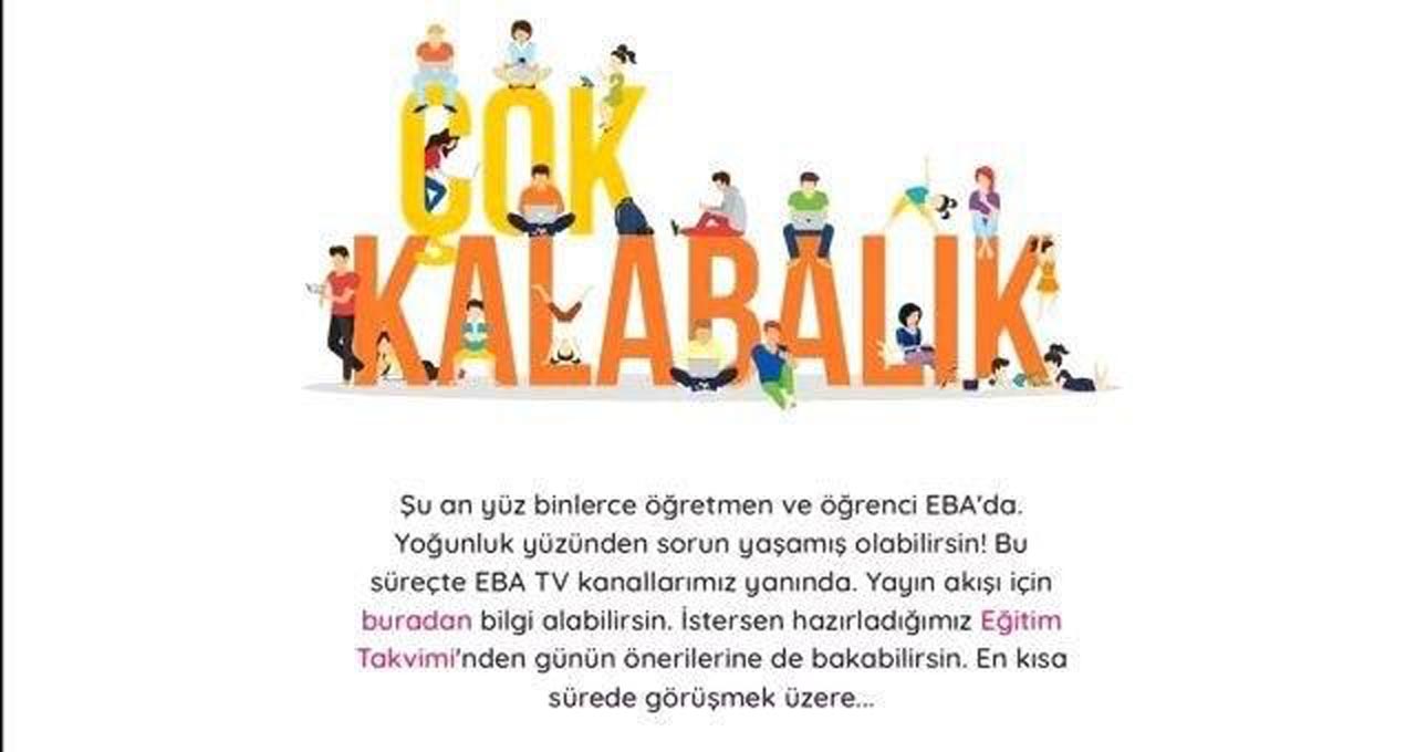 EBA çöktü mü? 22 eylül 2020